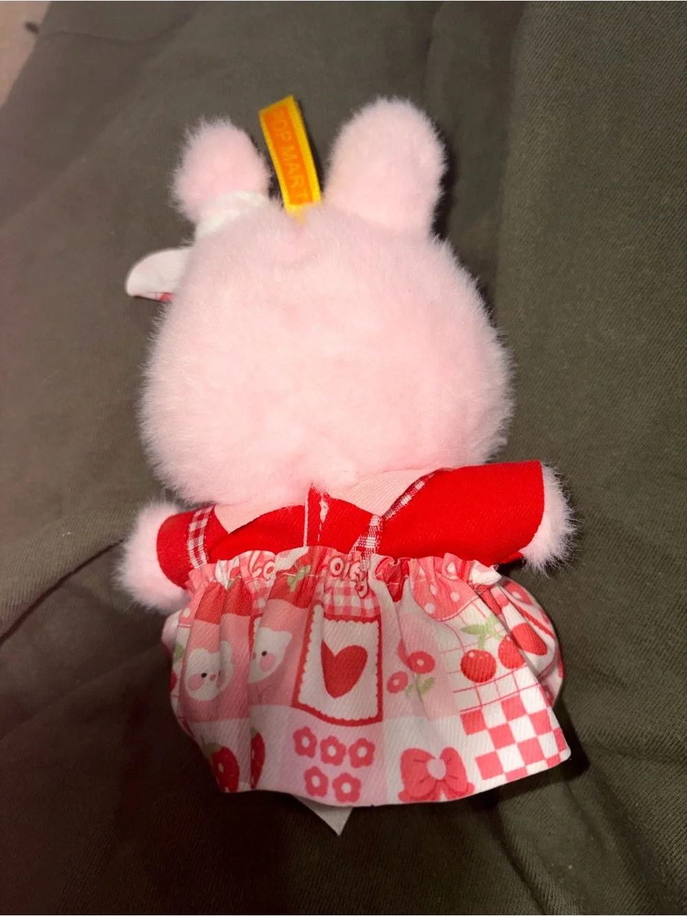 Plush Pink Bunny Costume Cute Character Doll - Lafufu